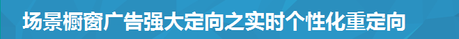 场景橱窗广告强大定向之实时个性化重定向