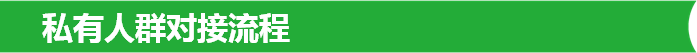 私有人群对接流程