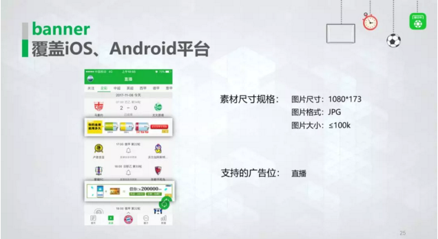 懂球帝推广展现样式