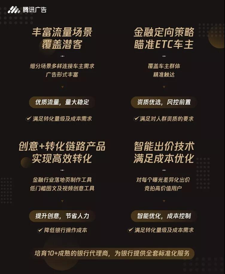 银行ETC抢量白热化，腾讯广告打造“智能高效”增量武器