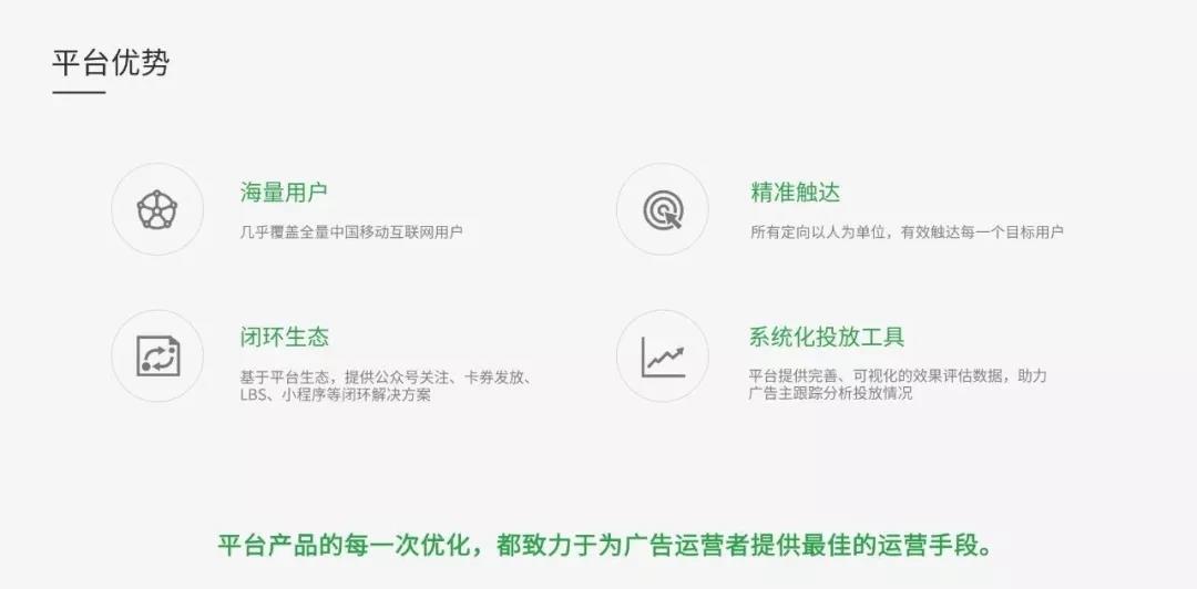 微信朋友圈广告平台优势