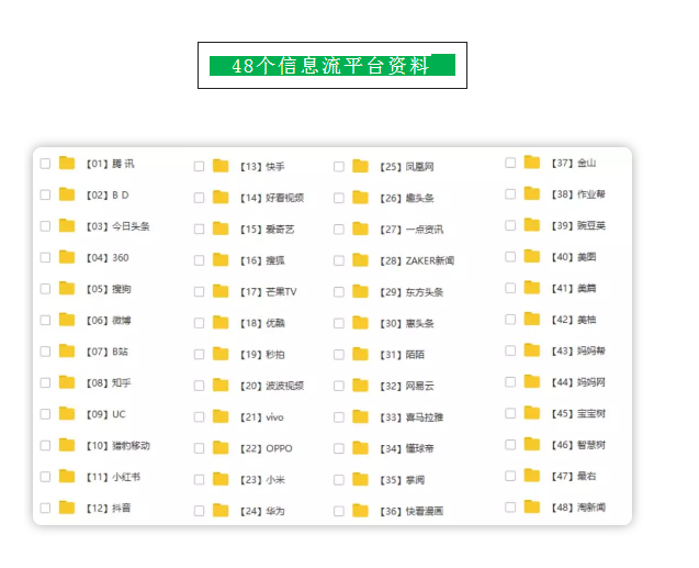 信息流开放不知不觉的再有4个月就又要过年了