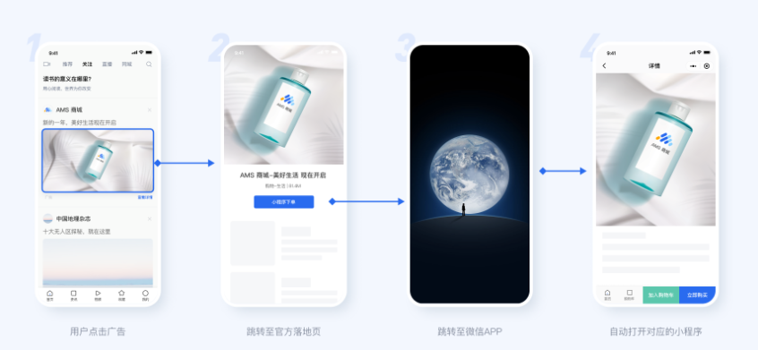 落地页直达小程序
