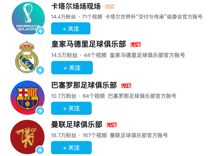 卡塔尔世界杯组委会官方、13家豪门俱乐部已入驻B站。一系列来自官方的动作，也进一步推高了站内的观赛气氛。