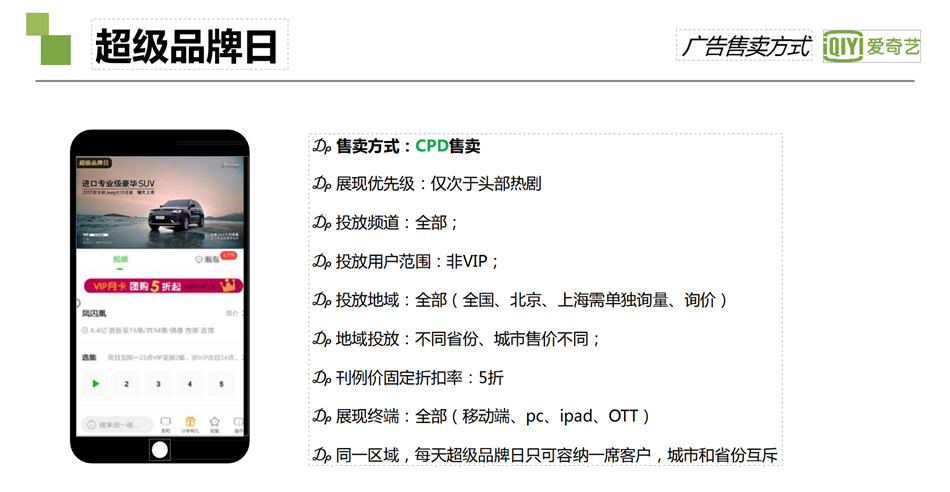 爱奇艺超级品牌日广告