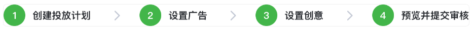 微信信息流广告：广告创建流程