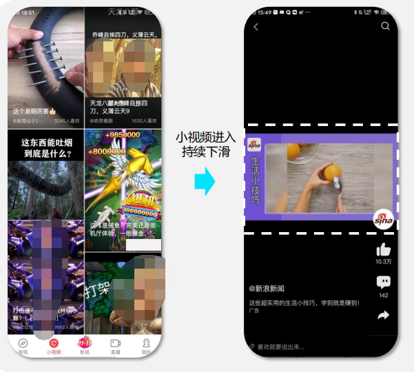 视频-沉浸式列表页