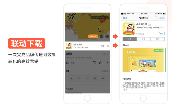 腾讯视频前贴片广告播放框内广告（1）