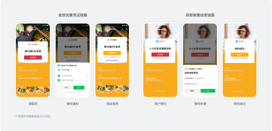 附近推支持发放优惠凭证和获取销售线索两种营销目标，满足不同推广诉求。