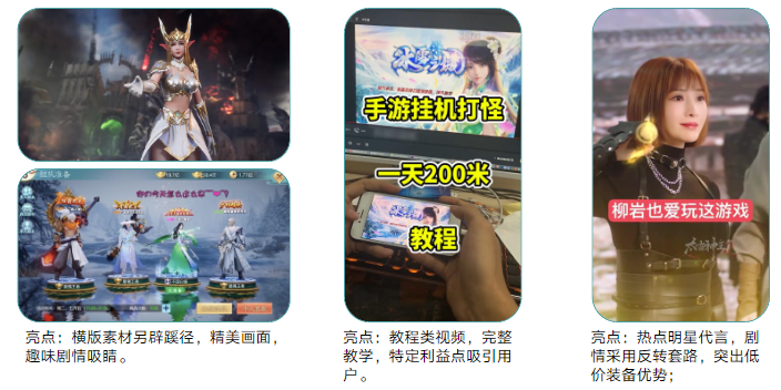 素材创意方向洞察| 重度游戏  