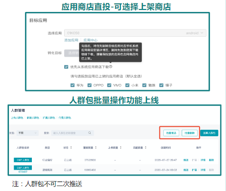 应用商店直投-可选择上架商店