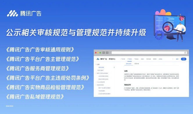 持续加大审核投入和治理力度，腾讯广告全力守护营销与消费环境