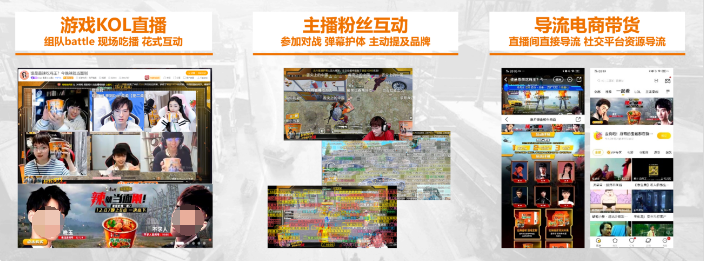 生态合作：腾讯生态外，品牌利用游戏社交平台，激发二次传播与粉丝互动