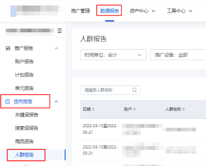 百度搜索广告定向报告：人群报告功能详解