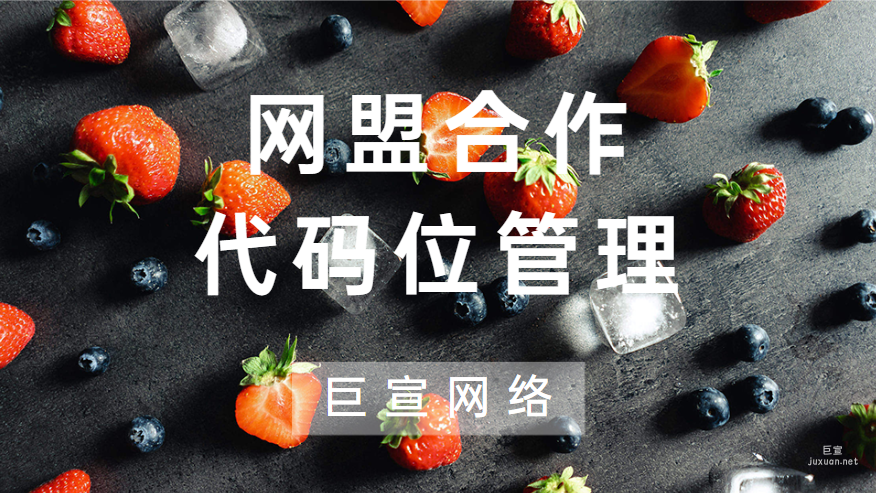 百度广告：网盟合作-代码位管理
