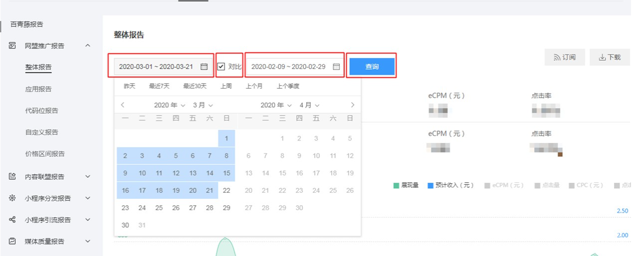 如何进行数据对比？