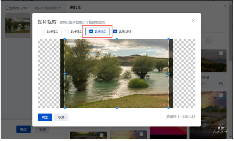 自定义添加图片->图片裁剪升级