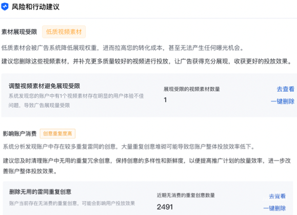 风险和行动建议