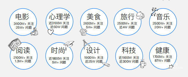 知乎广告锤子领域话题