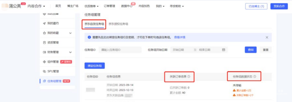 小红书广告自发任务组