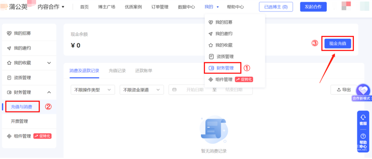 小红书广告财务管理