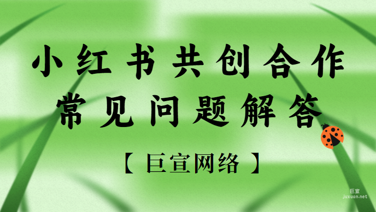 小红书共创合作常见问题解答 | 小红书广告