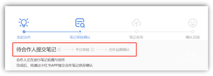 小红书广告订单状态在“待合作人提交笔记”前，均可添加或修改组件。