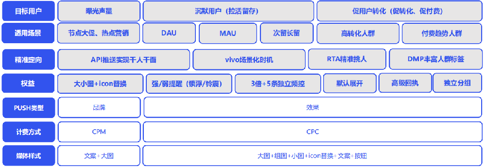 vivo广告 | PUSH商业化用户增长运营（一）
