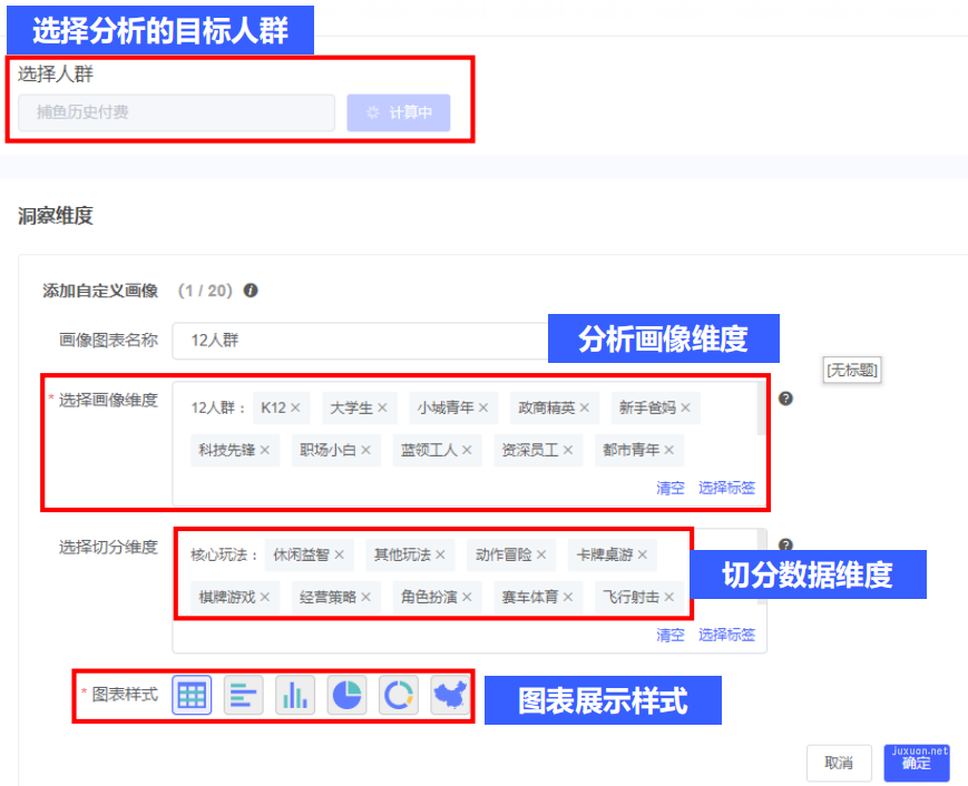 vivo广告自定义画像-配置标签