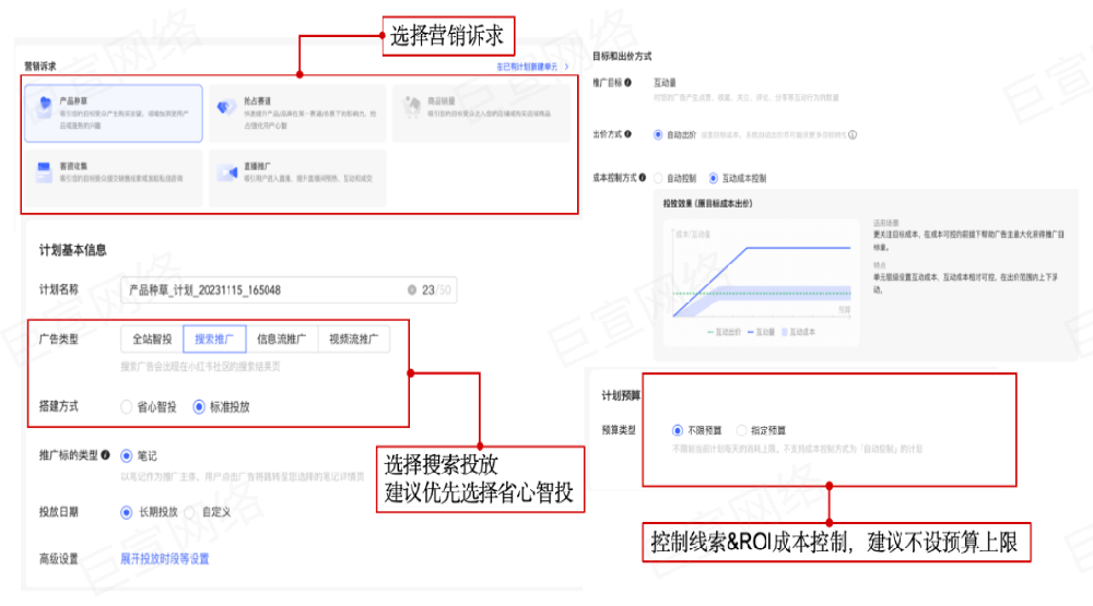 小红书搜索广告推广操作说明，小红书搜索广告推广投放案例