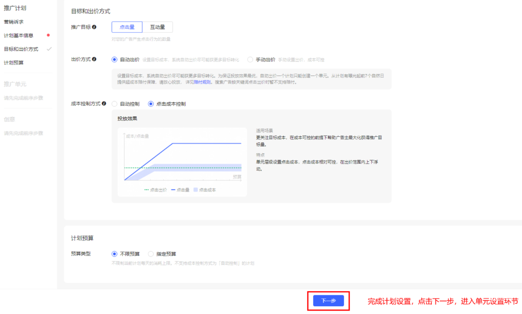 小红书广告目标和出价方式