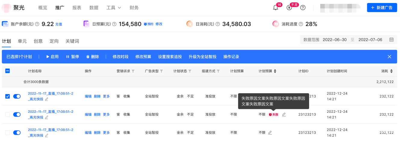 小红书聚光平台