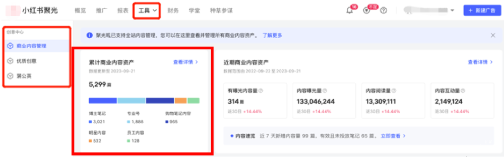 小红书用商业内容管理做什么？| 小红书广告