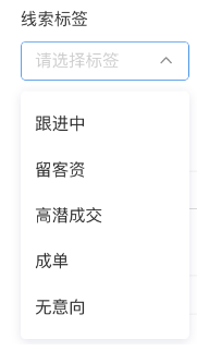 小红书广告线索标签