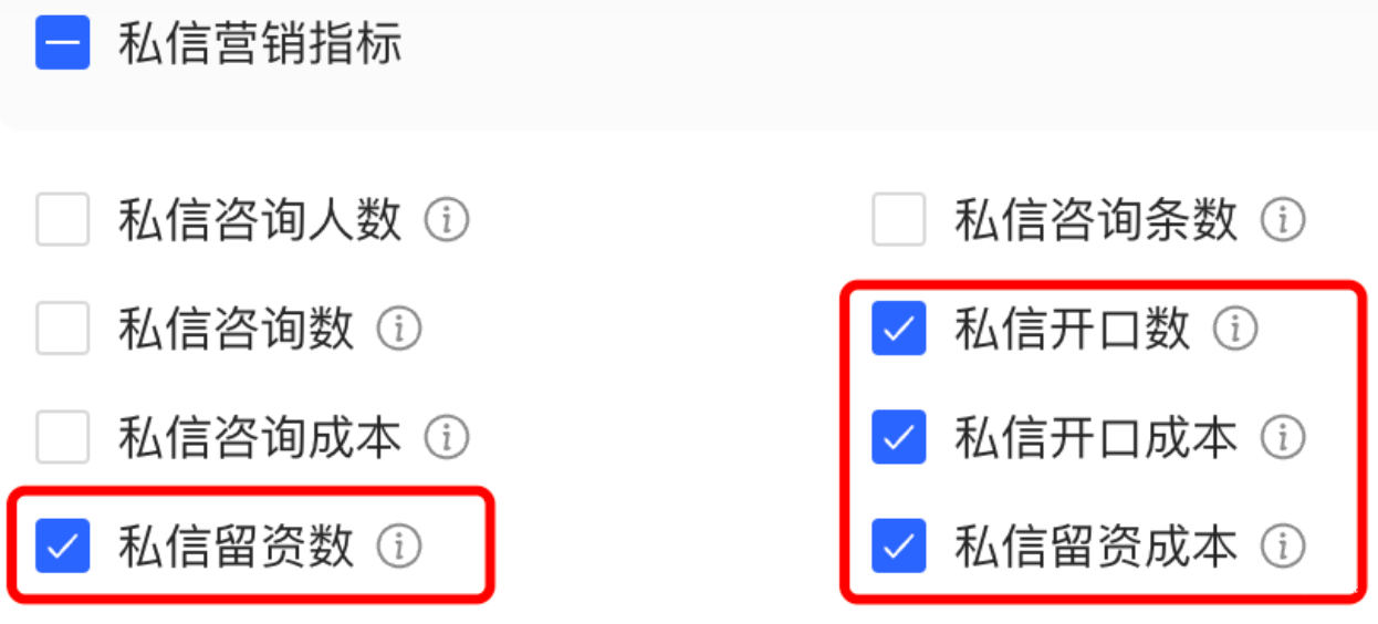 小红书广告私信营销指标