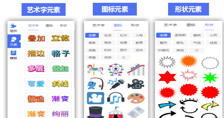 vivo广告元素面板功能介绍