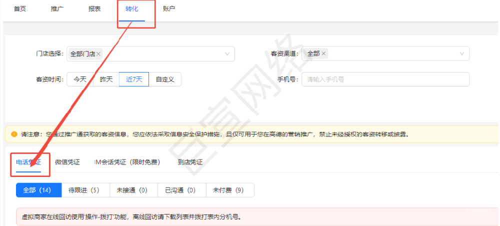 高德地图广告推广通的用户到店跟客资线索有什么不一样？